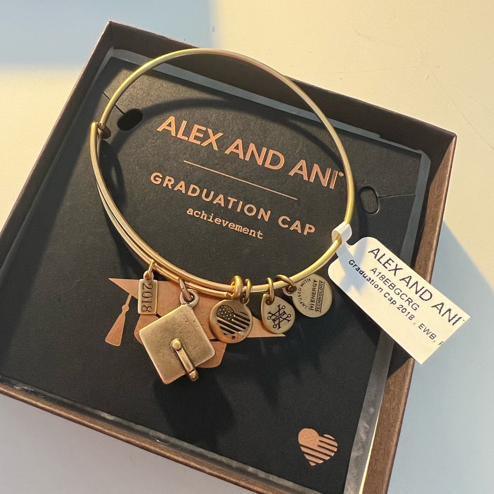 Alex and Ani Graduation bracelet